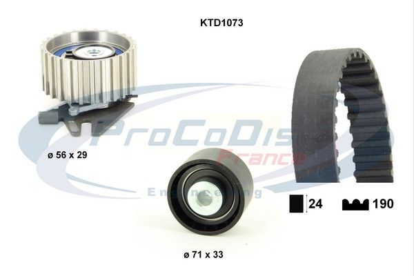 PROCODIS FRANCE Hammashihnasarja KTD1073